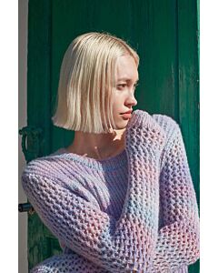 Langs Yarns dames trui breien van Harmony (P75,M6)