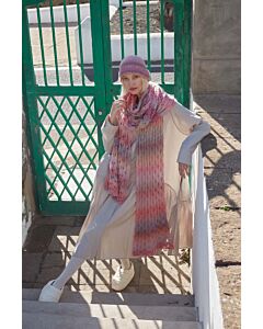 Langs Yarns lange sjaal breien van Harmony (P75, M4)