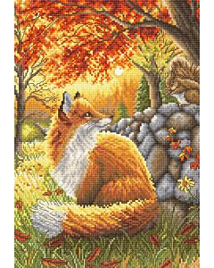 Letistitch borduurpakket Friend for the Little Fox L8061