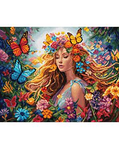 Letistitch borduurpakket seasons: summer L8223 telpatroon