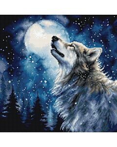 Letistitch borduurpakket 'midnight snowfall' L9923 telpatroon