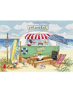 Letistitch borduurpakket strandbar LI66-00 telpatroon