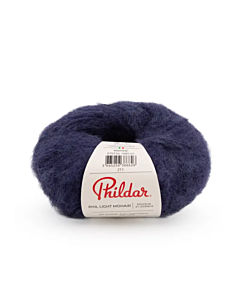 Phildar Phil Light Mohair kleur Marine (blauw)