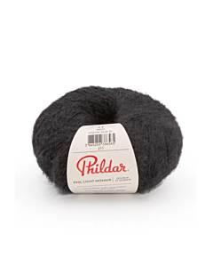 Phildar Phil Light Mohair kleur Noir (zwart)