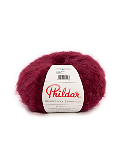 Phildar Phil Love Wool kleur Grenat (bordeaux)