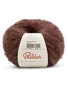 Phildar Lovely Mohair kleur Noir (zwart)