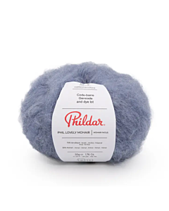 Phildar Lovely Mohair kleur Denim (blauw)