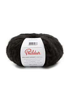 Phildar Lovely Mohair kleur Noir (zwart)