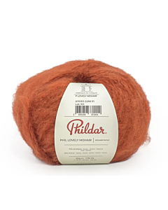 Phildar Lovely Mohair kleur Pumpkin (donker oranje)