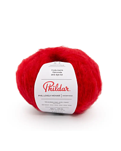 Phildar Lovely Mohair kleur Rouge (rood)