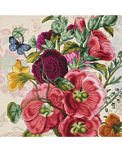 Luca-s borduurpakket zomer bloemen om te borduren b2366