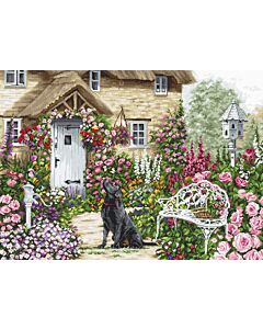 Luca-s borduurpakket bloementuin om te borduren b2377