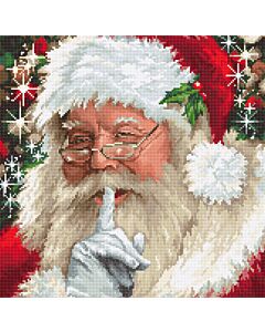 Luca-s borduurpakket kerstman om te borduren B2398