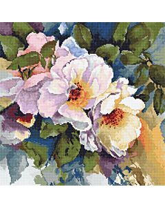 Luca-S borduurpakket Rozen aquarelle  b2402 