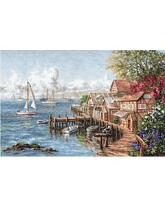 Luca-s borduurpakket Mariniers Haven B2405