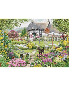Luca-s borduurpakket Cottage Garden B2412