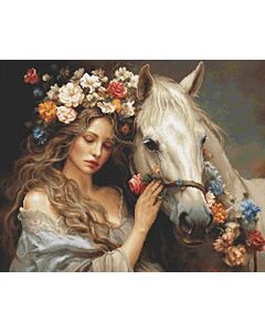 Luca-s borduurpakket The Flower Fairy B620 telpatroon