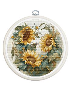 Luca-s borduurpakket Sunflower BC202