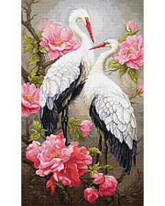 Luca-s borduurpakket Guests of Spring BU5042 telpatroon