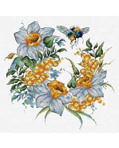 Luca-s borduurpakket Honey Afternoon CD001