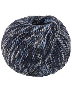 Lana Grossa Maglia kleur 4 (zwart gestreept/multicolor)