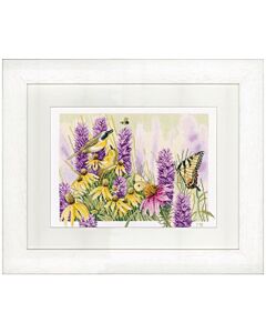 Lanarte borduurpakket Vlinderstruik met zonnehoed van Marjolein Bastin pn-0147540 