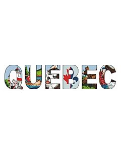 Borduurpakket Quebec  met telpatroon van Marie Coeur om te borduren