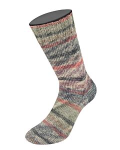 Lana Grossa Meilenweit Alpaca Print kl.2104 sokkenwol