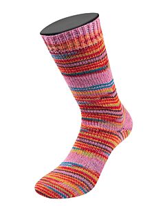 Lana Grossa Meilenweit Caprese kl.7035 (roze/oranje/geel/bruin/blauw)