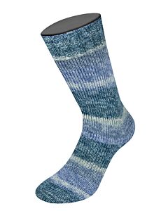 Lana Grossa Meilenweit Cashmere Hawaii kl.4012 (blauw mix)