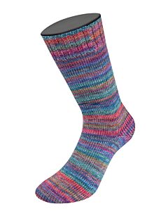 Lana Grossa Meilenweit Cashmere Inverno kl.124 4-draads sokkenwol 100gr.