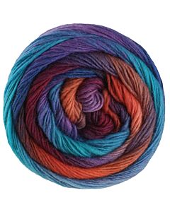 Meilenweit Color Mix Multi kleur 8019 (blauw/paars/oranje)