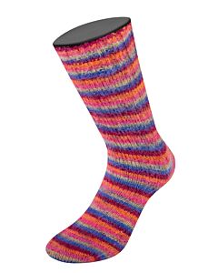 Lana Grossa Cosy Socks Multi Stripes kleur 156