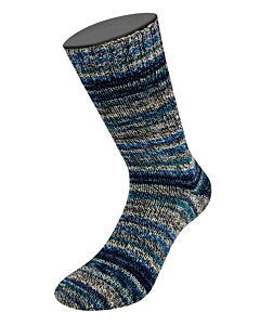 Meilenweit Blue Denim Mix kleur 4608 van Lana Grossa