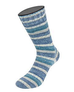 Lana Grossa Meilenweit Denim Mix kl.4660 (wit/grijs/lichtblauw)
