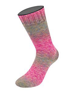 Lana Grossa Meilenweit Merino Extrafine Shades kl.7221 (oranjebruin/paars)