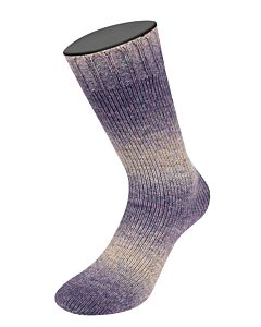 Lana Grossa Meilenweit Merino Extrafine Shades kl.7221 (oranjebruin/paars)