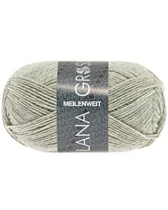 Lana Grossa Meilenweit Uni kleur 1102