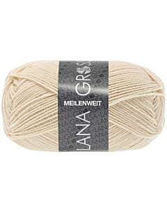 Lana Grossa Meilenweit kl.1417 (creme)