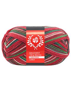 Lana Grossa Meilenweit Christmas kl.636 glitter 6-draads sokkenwol