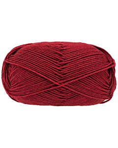 Lana Grossa Meilenweit Uni kl.9570 is een 8-draadse sokkenwol (rood) in 150gram bolletjes