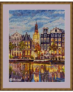 Merejka borduurpakket Amsterdam  telpatroon k-232