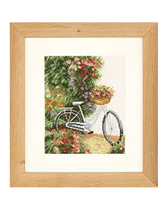 Borduurpakket mijn fiets van lanarte