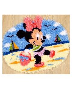 Knooppakket   vervaco Knoopkleed  Minnie op het strand van disney