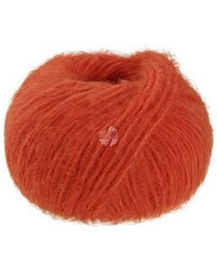 Lana Grossa Mohair di Gio kleur 6 (oranje)