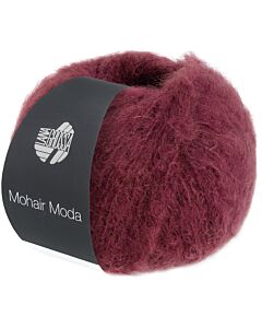 Lana Grossa Mohair Moda kleur 20 (wijnrood)