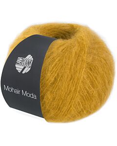 Lana Grossa Mohair Moda kleur 22 (mosterd geel)