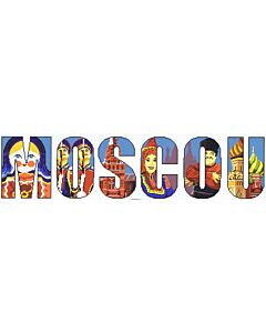 Borduurpakket Moscou met telpatroon van Marie Coeur om te borduren