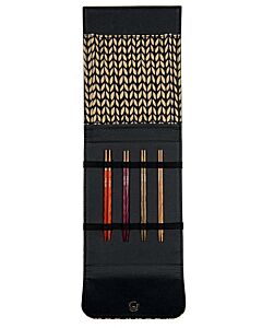 Lana Grossa rondbreinaaldenset 3.0 t/m 5.0mm in een zwarte harde etui