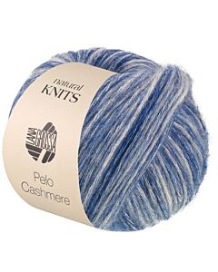 Lana Grossa Pelo Cashmere kleur 10 blauw